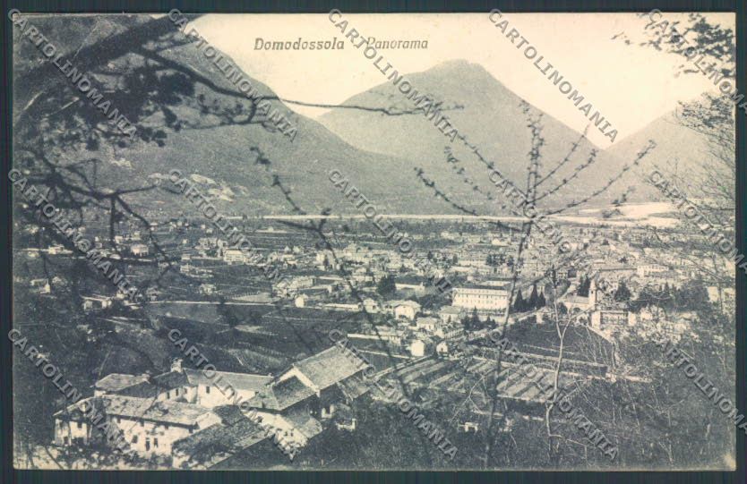 Verbania Domodossola cartolina ZQ5976 – fronte