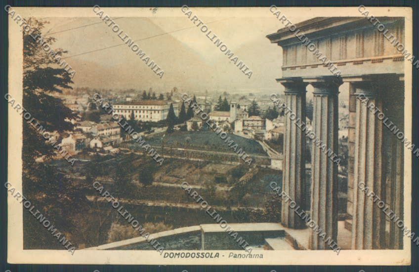 Verbania Domodossola cartolina ZQ5981 – fronte
