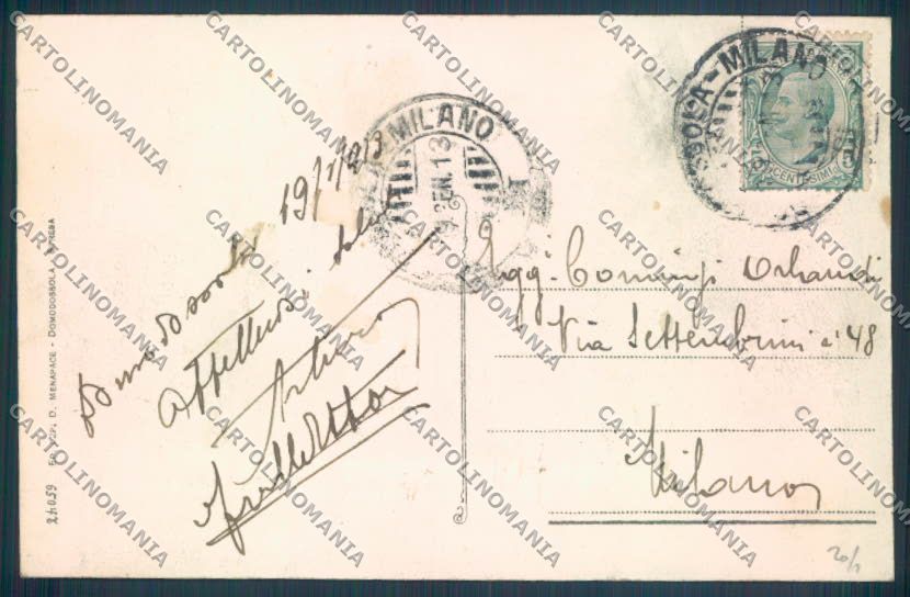 Verbania Domodossola cartolina ZQ5982 – retro