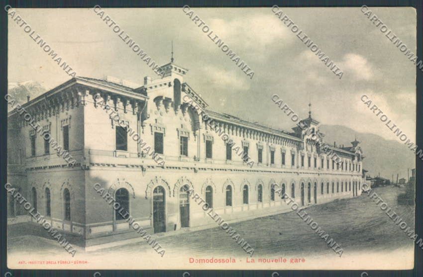 Verbania Domodossola Stazione cartolina ZQ5984 – fronte
