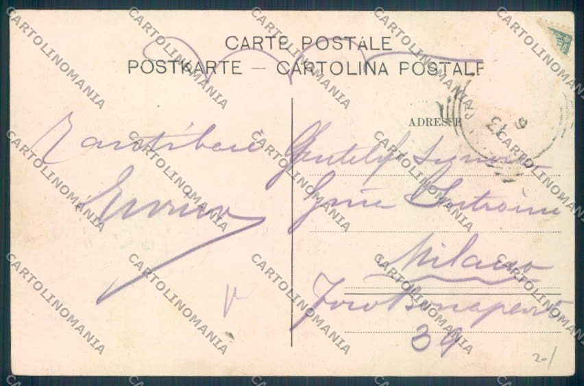 Verbania Domodossola Stazione cartolina ZQ5984 – retro