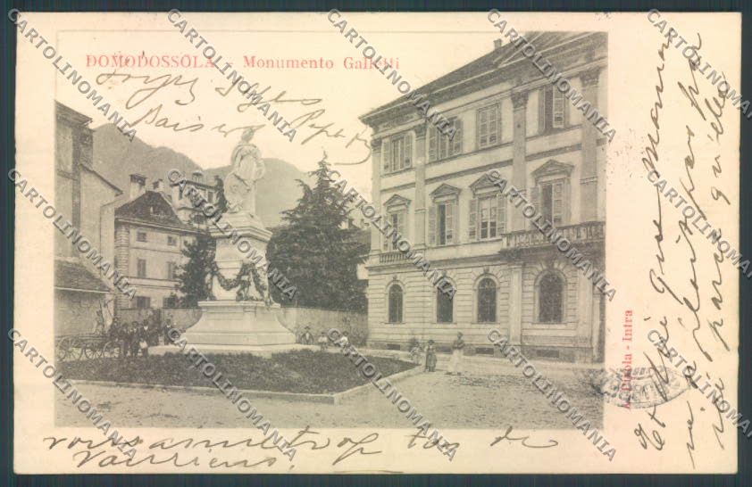 Verbania Domodossola cartolina ZQ5985 – fronte