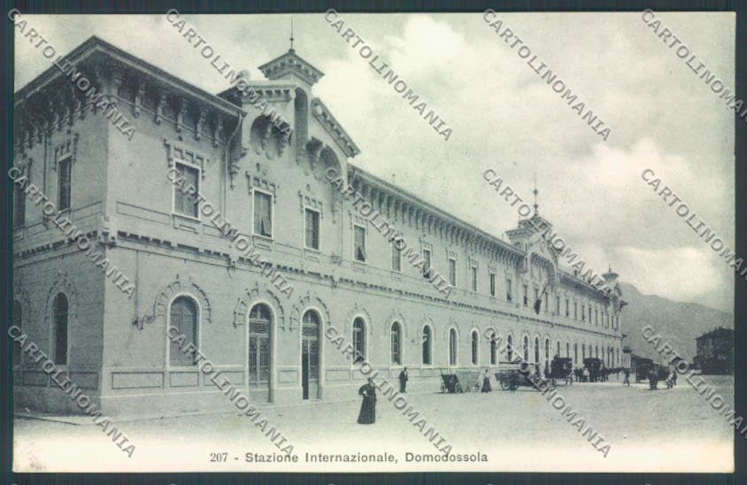 Verbania Domodossola Stazione cartolina ZQ5987 – fronte