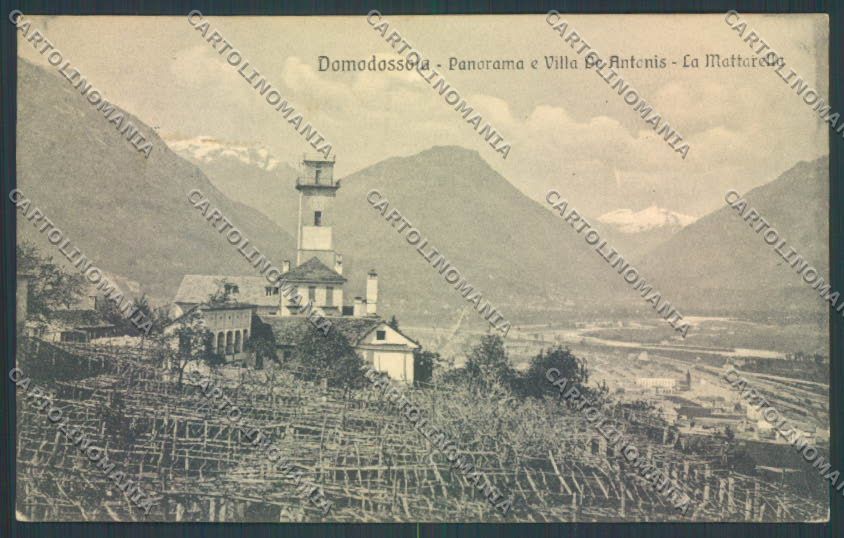 Verbania Domodossola cartolina ZQ5992 – fronte