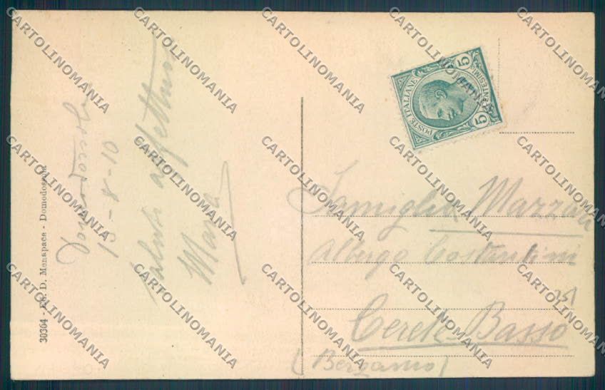 Verbania Domodossola cartolina ZQ5992 – retro