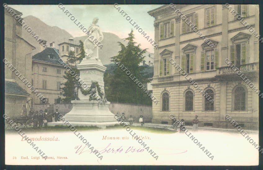 Verbania Domodossola cartolina ZQ5993 – fronte