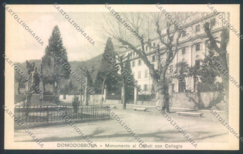 Verbania Domodossola cartolina ZQ5995 – fronte