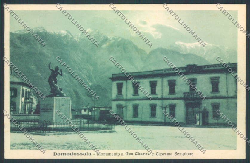 Verbania Domodossola Caserma cartolina ZQ5999 – fronte