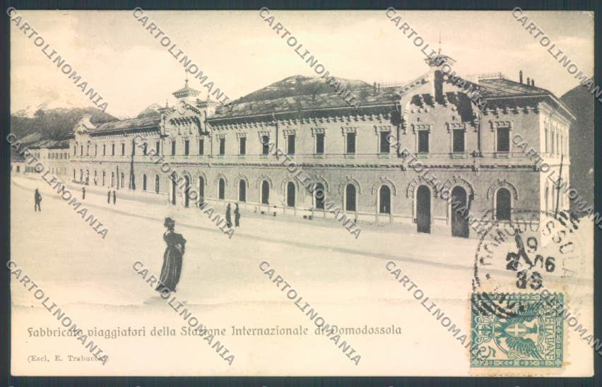 Verbania Domodossola Stazione cartolina ZQ6002 – fronte