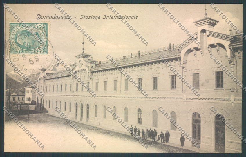 Verbania Domodossola Stazione cartolina ZQ6005 – fronte