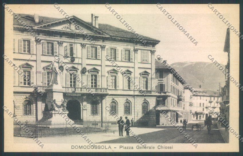 Verbania Domodossola cartolina ZQ6006 – fronte