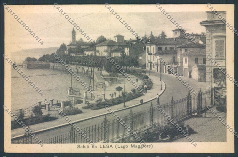 Novara Lesa PIEGHINE cartolina ZQ6019 – fronte