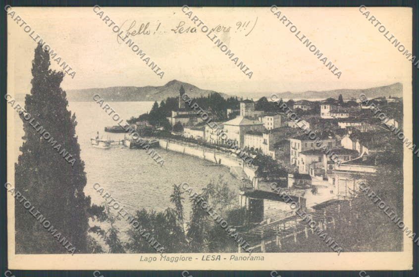 Novara Lesa cartolina ZQ6022 – fronte