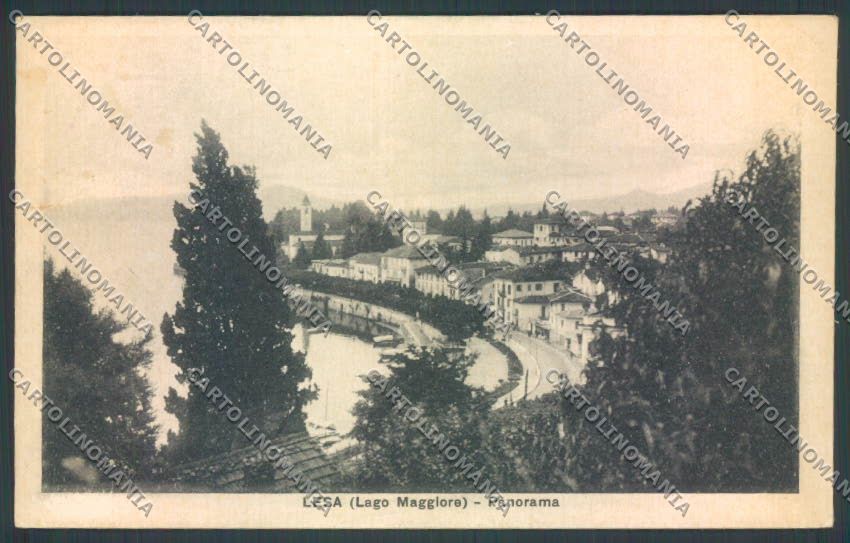 Novara Lesa cartolina ZQ6023 – fronte