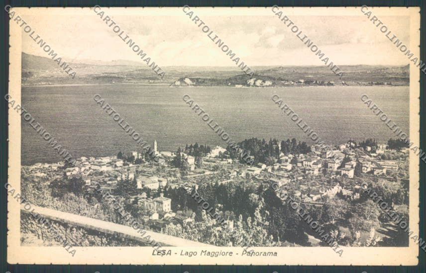 Novara Lesa cartolina ZQ6028 – fronte