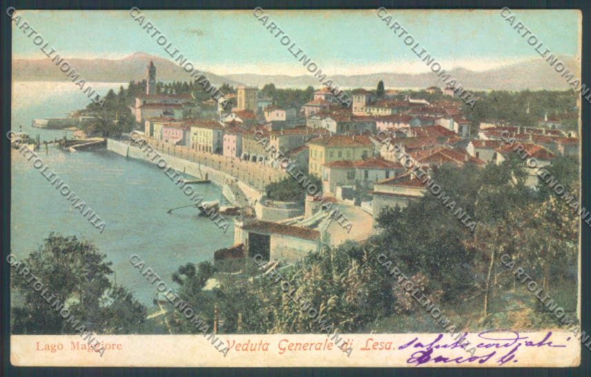 Novara Lesa cartolina ZQ6035 – fronte