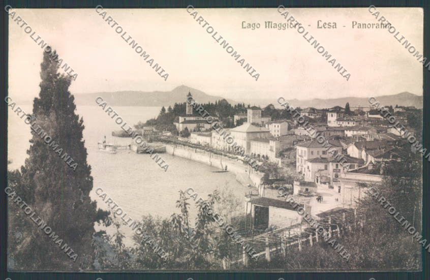 Novara Lesa cartolina ZQ6037 – fronte