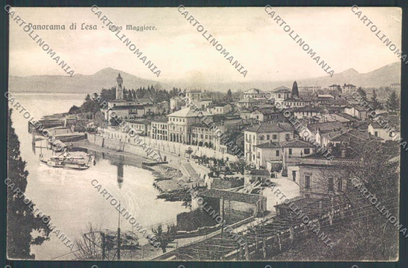 Novara Lesa cartolina ZQ6038 – fronte