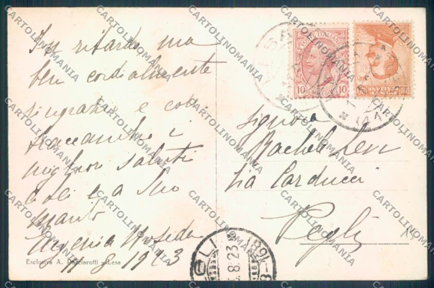 Novara Lesa cartolina ZQ6038 – retro
