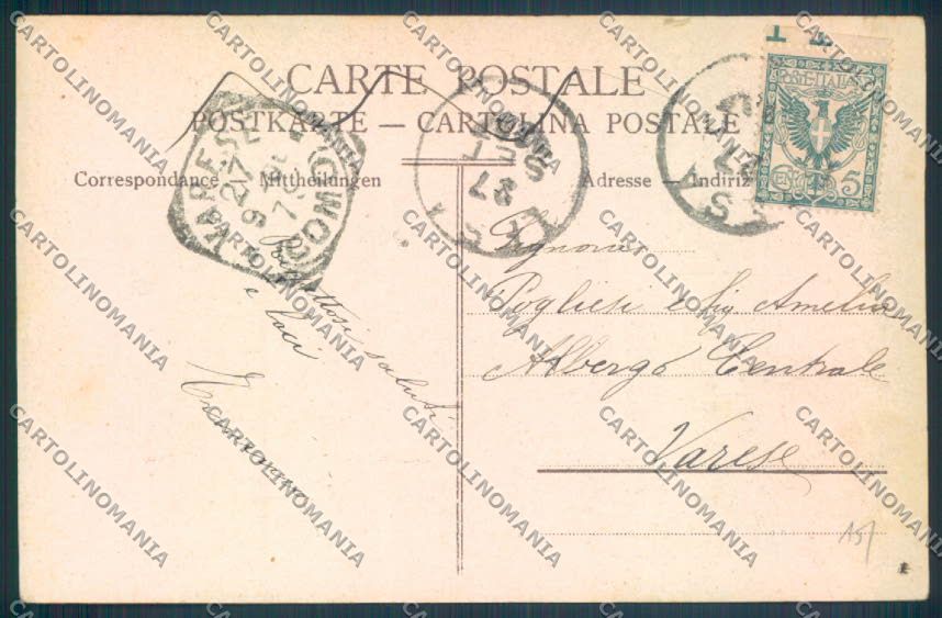 Novara Lesa cartolina ZQ6039 – retro