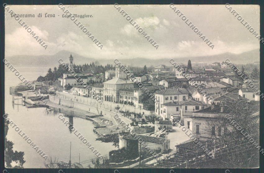 Novara Lesa cartolina ZQ6043 – fronte