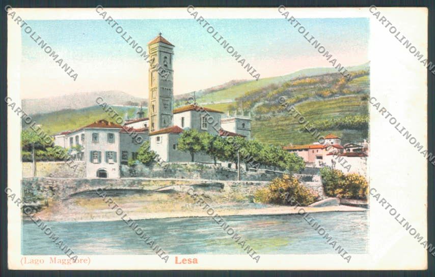 Novara Lesa cartolina ZQ6045 – fronte