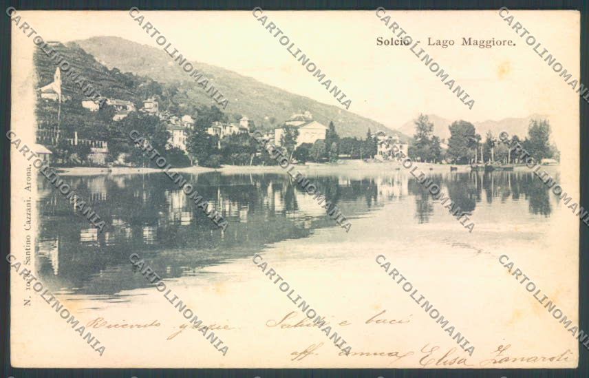 Novara Lesa Solcio cartolina ZQ6053 – fronte