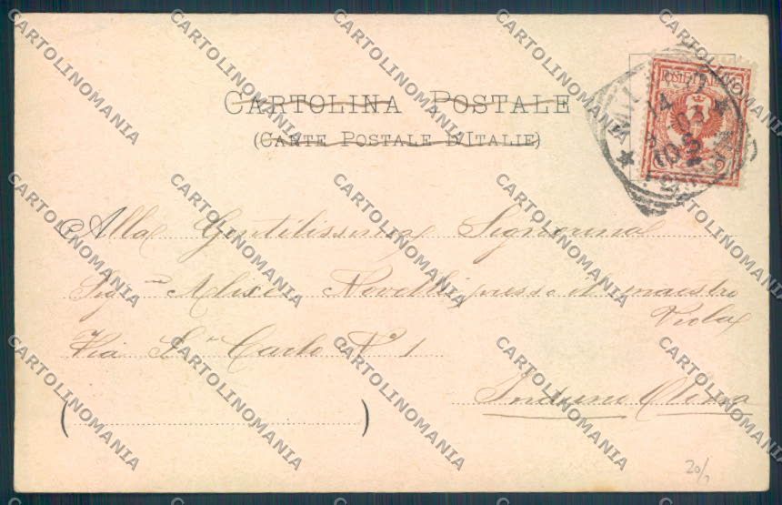 Novara Lesa Solcio cartolina ZQ6053 – retro