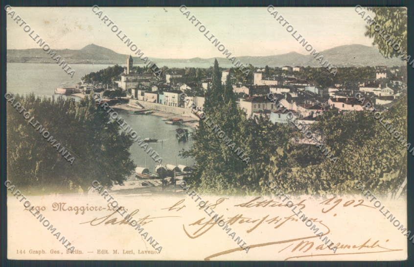 Novara Lesa cartolina ZQ6057 – fronte