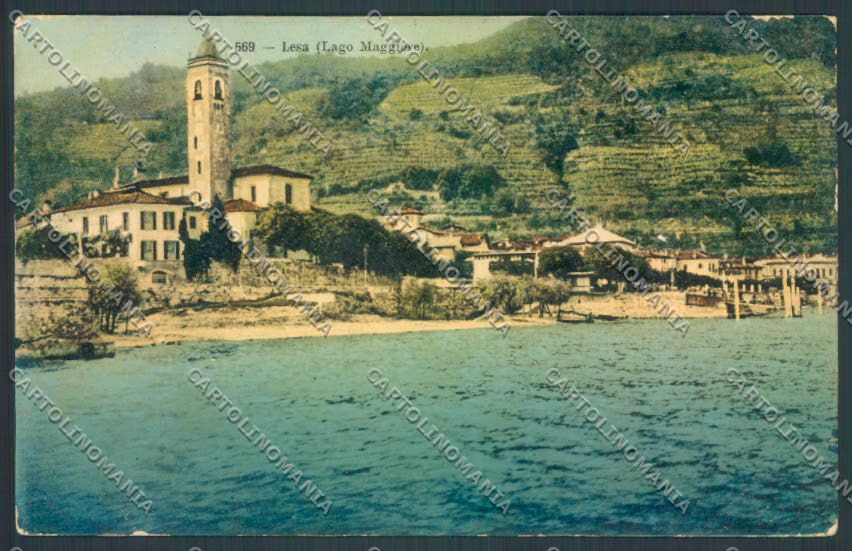 Novara Lesa cartolina ZQ6058 – fronte