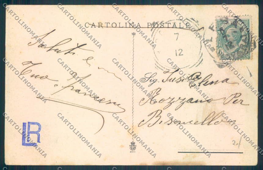 Novara Lesa cartolina ZQ6058 – retro