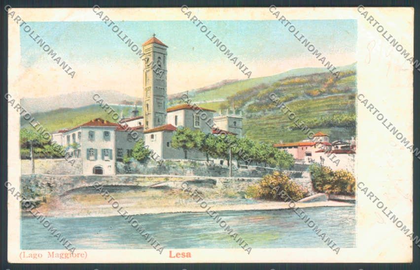 Novara Lesa cartolina ZQ6060 – fronte