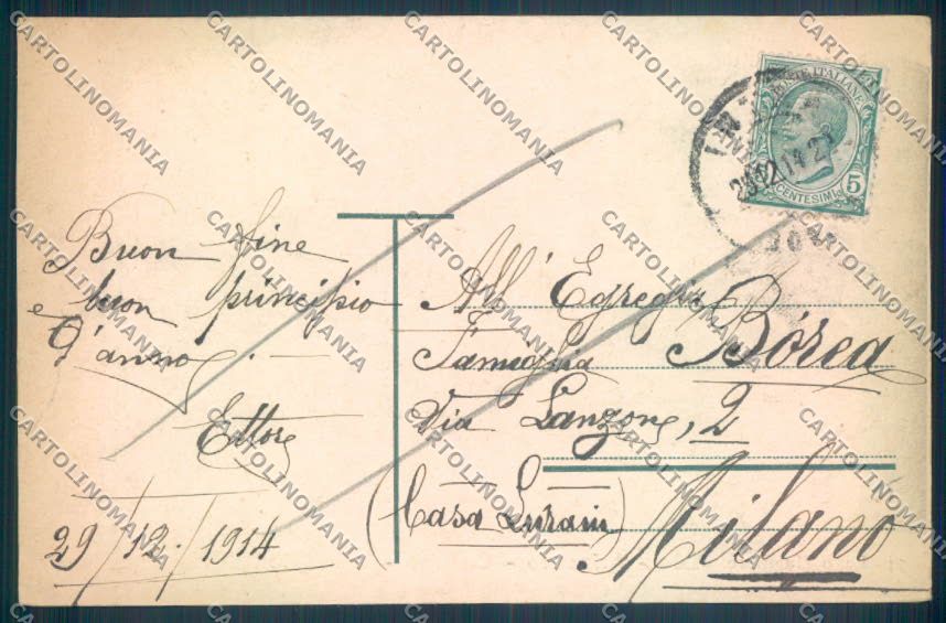 Verbania Bee Arizzano Creseglio Cissano cartolina ZQ6076 – retro