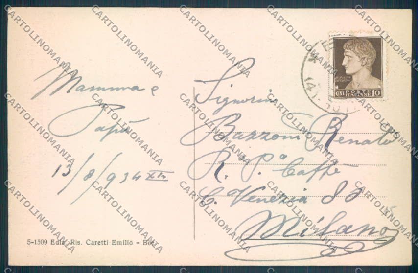 Verbania Bee cartolina ZQ6096 – retro