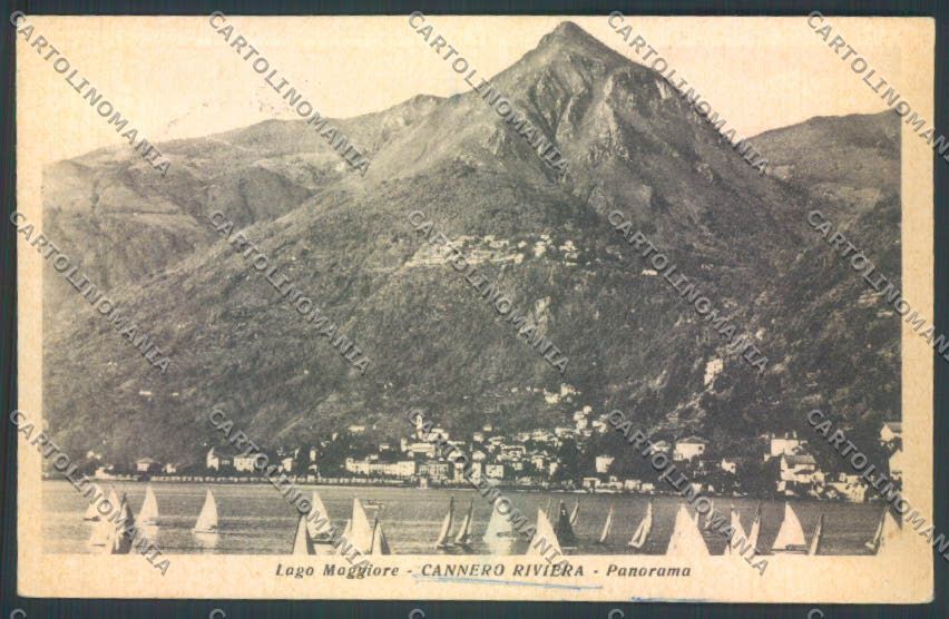 Verbania Cannero Riviera cartolina ZQ6111 – fronte