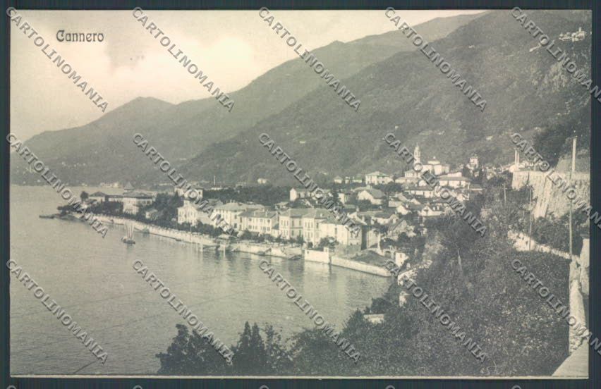 Verbania Cannero Riviera cartolina ZQ6112 – fronte