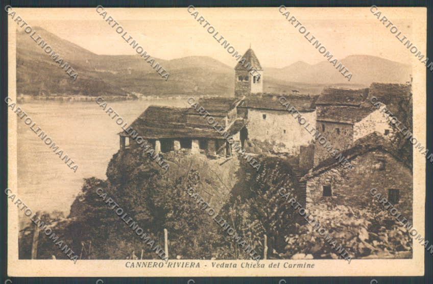 Verbania Cannero Riviera cartolina ZQ6113 – fronte