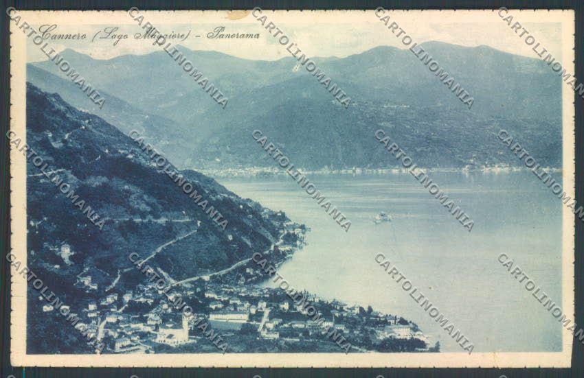 Verbania Cannero Riviera cartolina ZQ6114 – fronte