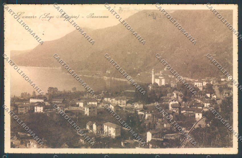 Verbania Cannero Riviera cartolina ZQ6115 – fronte