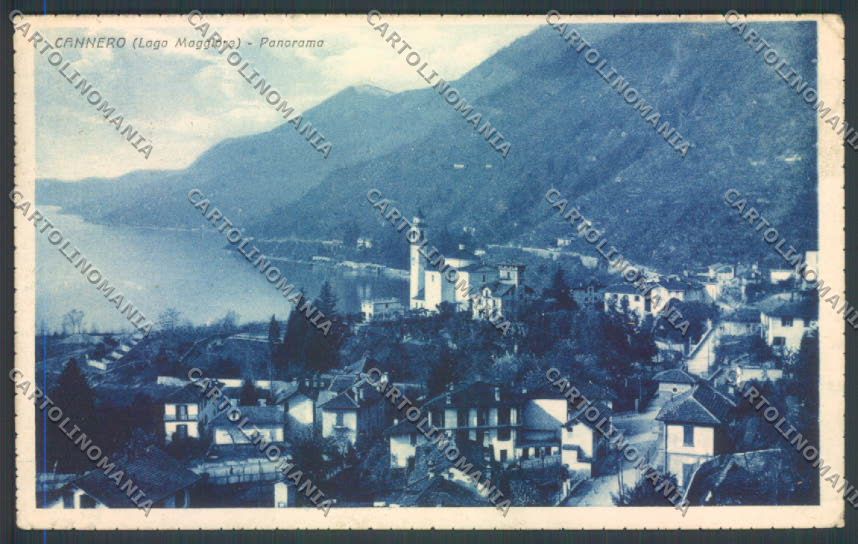 Verbania Cannero Riviera cartolina ZQ6124 – fronte