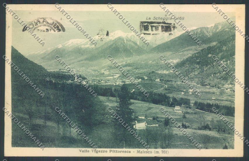 Verbania Malesco cartolina ZQ6136 – fronte