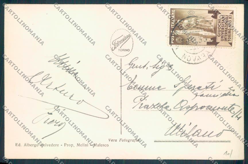 Verbania Malesco Foto cartolina ZQ6139 – retro