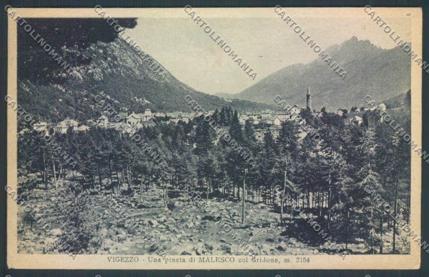 Verbania Malesco cartolina ZQ6144 – fronte