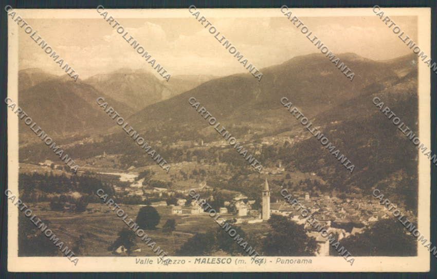 Verbania Malesco cartolina ZQ6145 – fronte