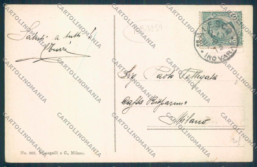 Verbania Malesco ABRASA cartolina ZQ6152 – retro