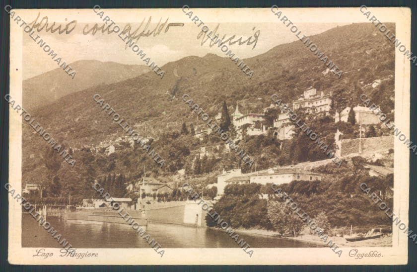 Verbania Oggebbio cartolina ZQ6162 – fronte