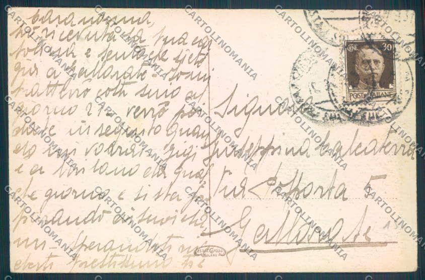 Verbania Oggebbio cartolina ZQ6162 – retro