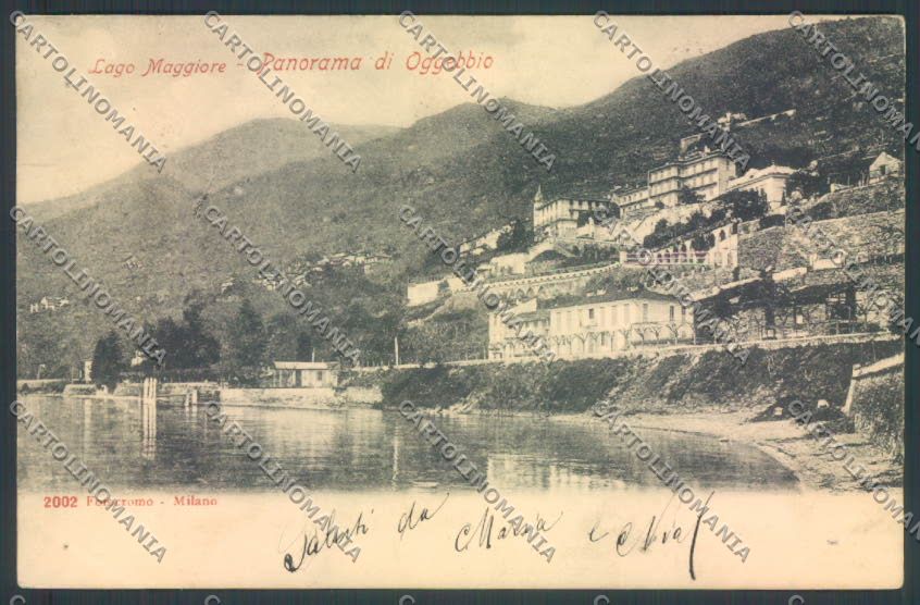 Verbania Oggebbio FORI cartolina ZQ6166 – fronte
