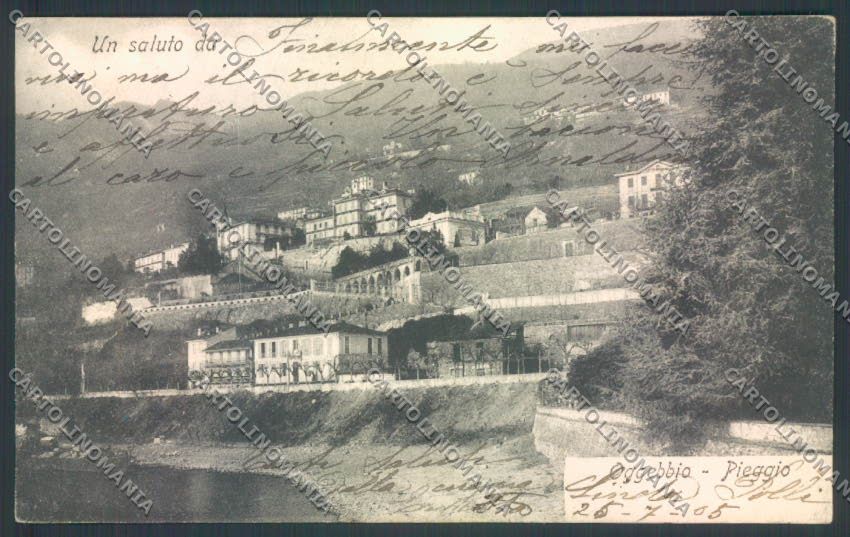 Verbania Oggebbio cartolina ZQ6168 – fronte