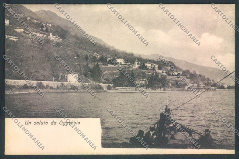 Verbania Oggebbio Battello cartolina ZQ6169 – fronte